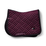 Equestrian Stockholm Jump Saddle Pad Modern Purple Night - Equestrian Stockholm - Equiluxe Tack