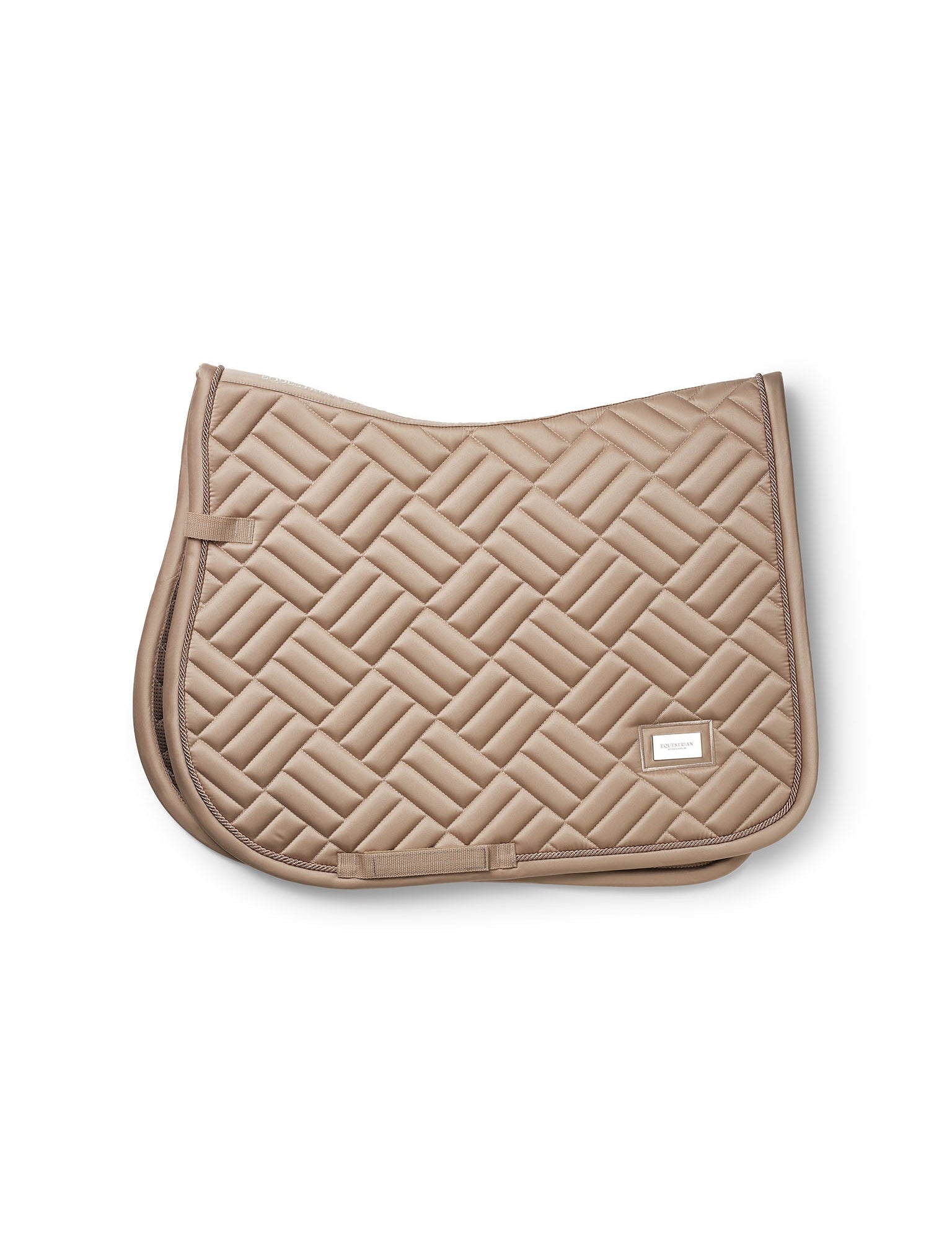 Equestrian Stockholm Jump Saddle Pad Modern Sand - Equestrian Stockholm - Equiluxe Tack