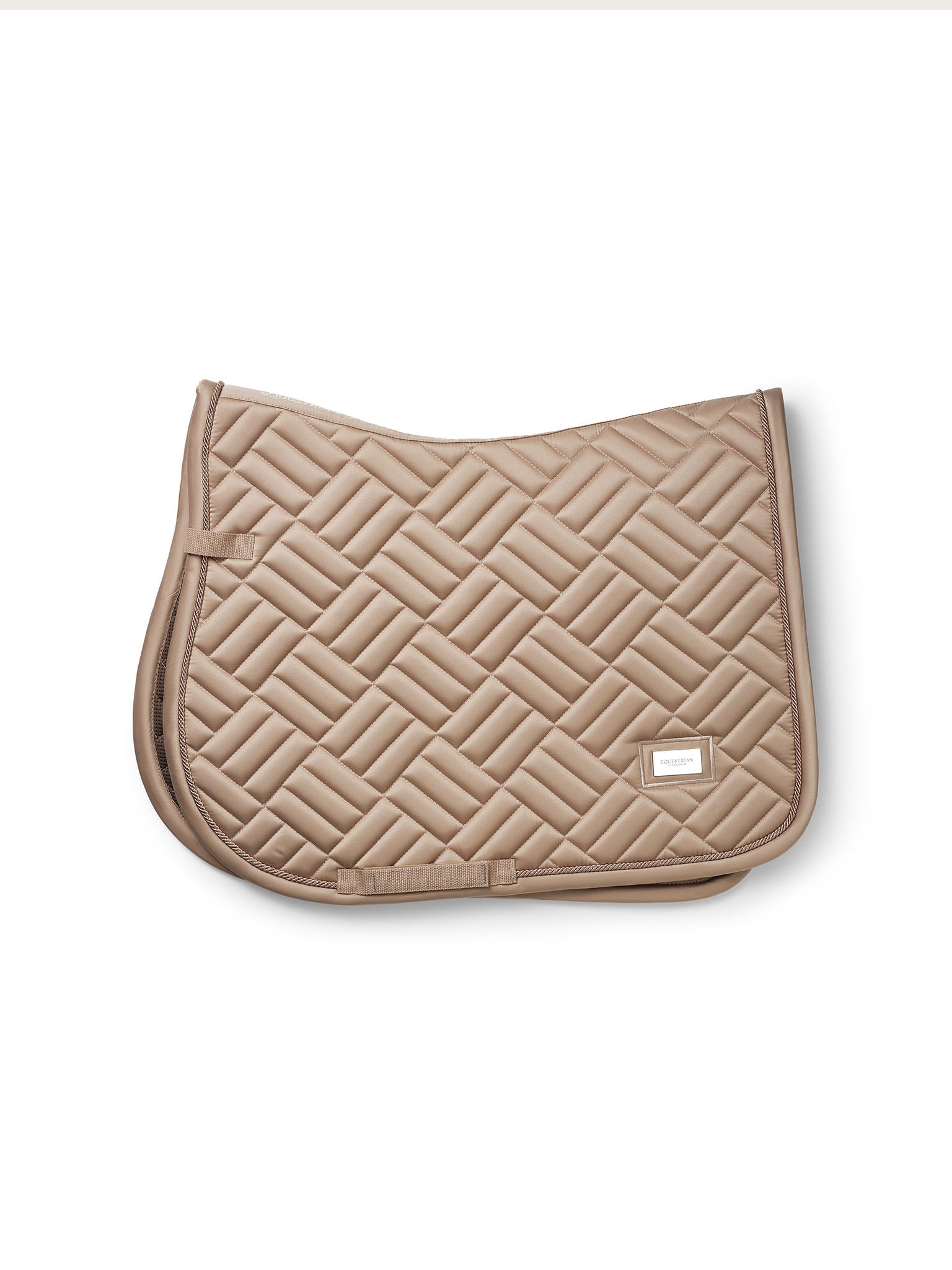 Equestrian Stockholm Jump Saddle Pad Modern Sand - Equestrian Stockholm - Equiluxe Tack