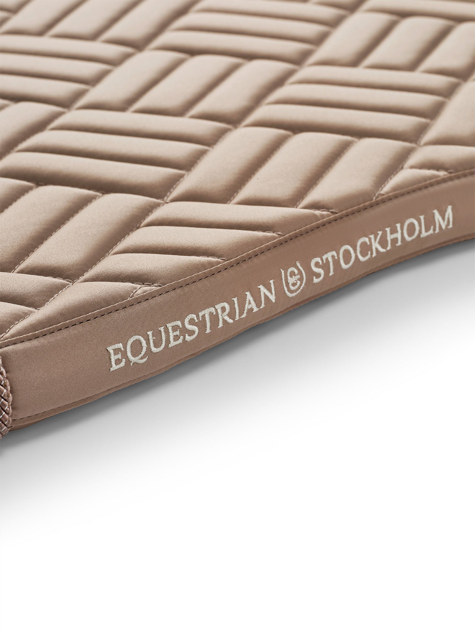 Equestrian Stockholm Jump Saddle Pad Modern Sand - Equestrian Stockholm - Equiluxe Tack