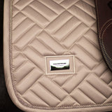 Equestrian Stockholm Jump Saddle Pad Modern Sand - Equestrian Stockholm - Equiluxe Tack