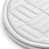 Equestrian Stockholm Jump Saddle Pad Modern White Perfection - Equestrian Stockholm - Equiluxe Tack