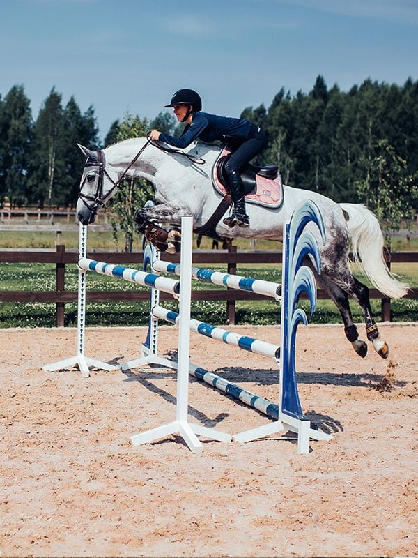 Equestrian Stockholm Jump Saddle Pad Pink Pearl - Equestrian Stockholm - Equiluxe Tack