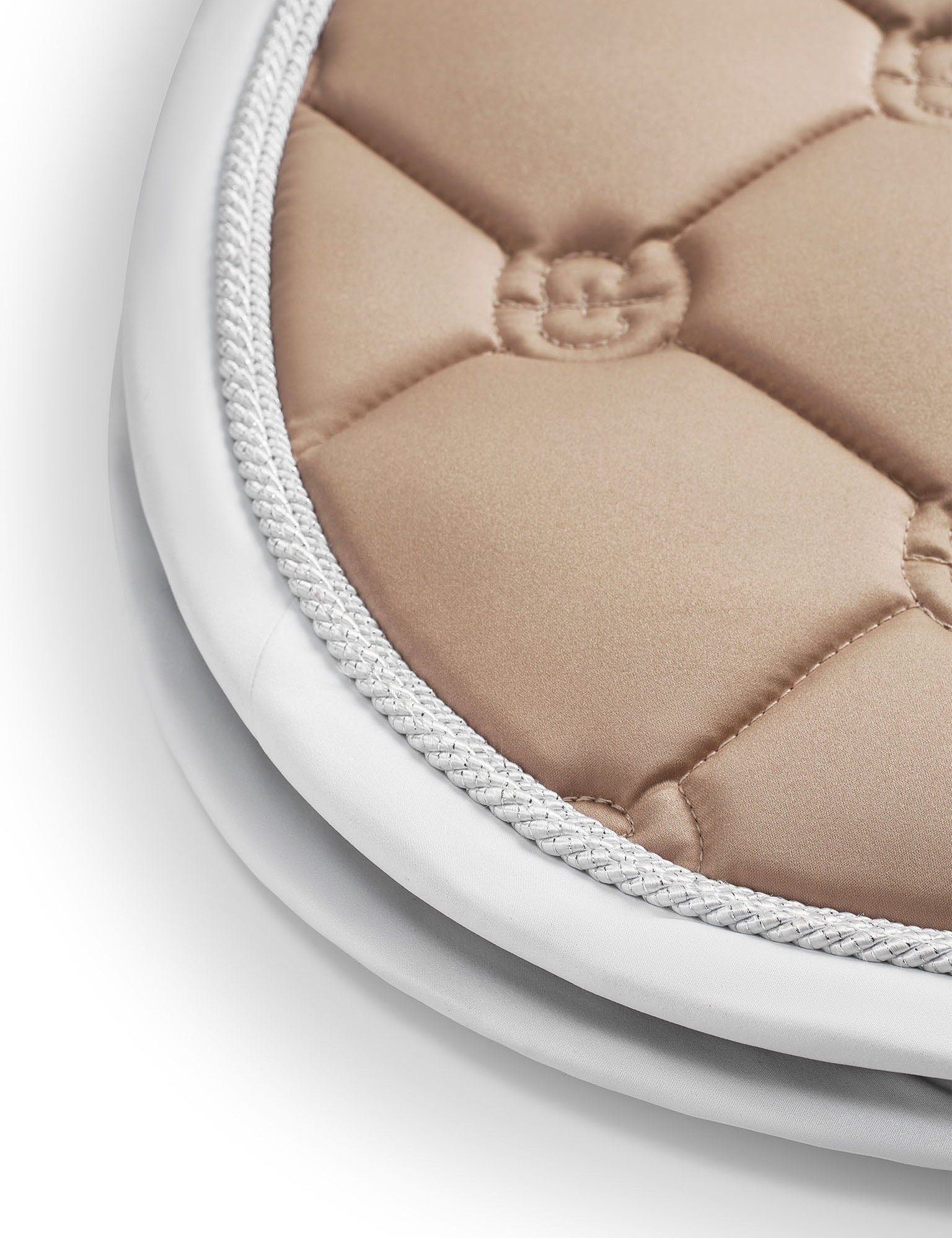 Equestrian Stockholm Jump Saddle Pad Sand - Equestrian Stockholm - Equiluxe Tack