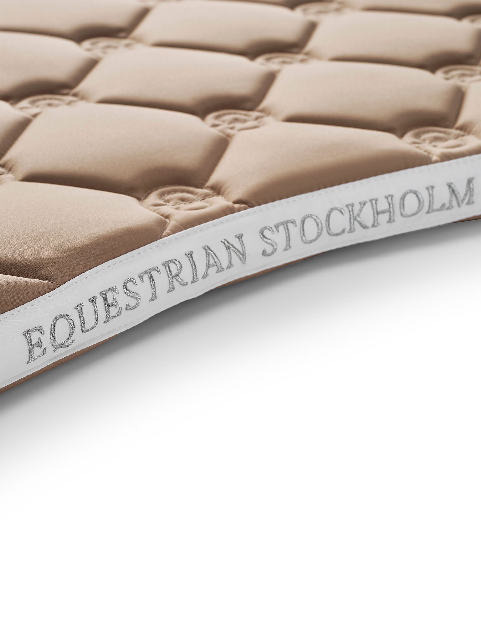 Equestrian Stockholm Jump Saddle Pad Sand - Equestrian Stockholm - Equiluxe Tack