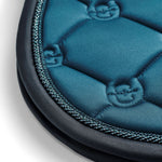 Equestrian Stockholm Jump Saddle Pad Teal Blue - Equestrian Stockholm - Equiluxe Tack