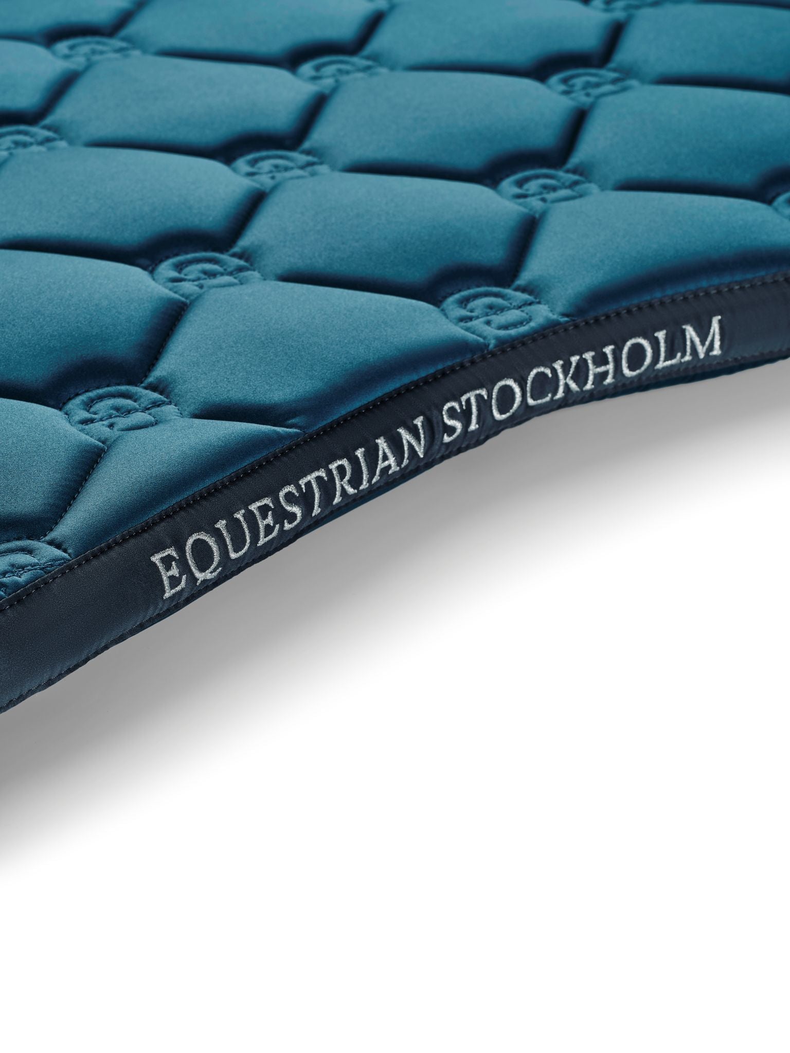 Equestrian Stockholm Jump Saddle Pad Teal Blue - Equestrian Stockholm - Equiluxe Tack