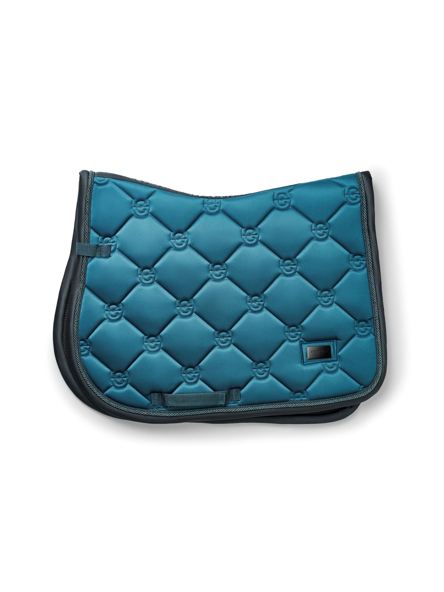 Equestrian Stockholm Jump Saddle Pad Teal Blue - Equestrian Stockholm - Equiluxe Tack