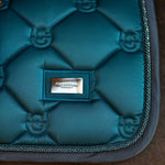 Equestrian Stockholm Jump Saddle Pad Teal Blue - Equestrian Stockholm - Equiluxe Tack