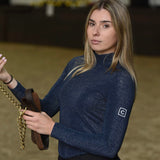 EQUESTRIANCLUB SIENNA Sparkle Turtleneq Shirt - Equestrian Club - Equiluxe Tack