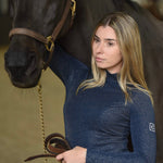 EQUESTRIANCLUB SIENNA Sparkle Turtleneq Shirt - Equestrian Club - Equiluxe Tack