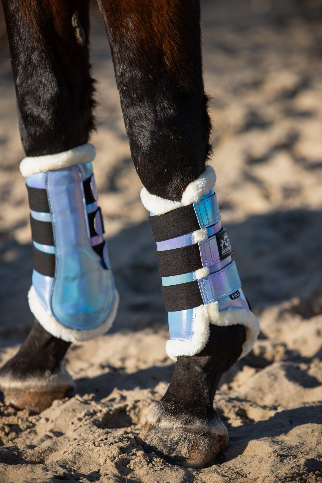 Equestroom Azurine Brushing Boots - Equestroom - Equiluxe Tack