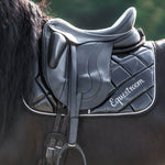 Equestroom Black Ink Saddle Pad (Limited Edition) - Equestroom - Equiluxe Tack