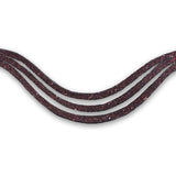 Equestroom Burgundy Browband - Equestroom - Equiluxe Tack