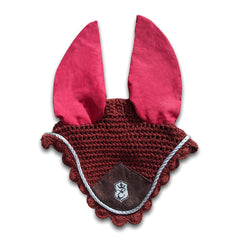 Equestroom Burgundy Fly Hat - Equestroom - Equiluxe Tack