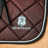 Equestroom Burgundy Saddle Pad - Equestroom - Equiluxe Tack