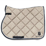 Equestroom Champagne Saddle Pad - Equestroom - Equiluxe Tack