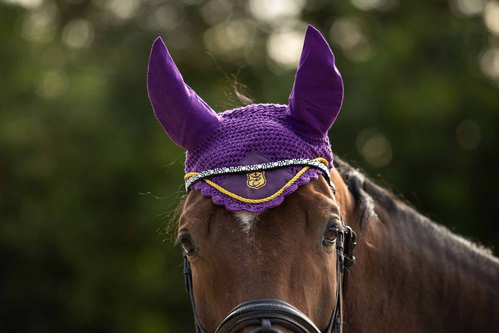 Equestroom Dark Orchid Fly Hat - Equestroom - Equiluxe Tack