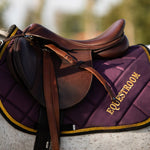 Equestroom Dark Orchid Saddle Pad - Equestroom - Equiluxe Tack