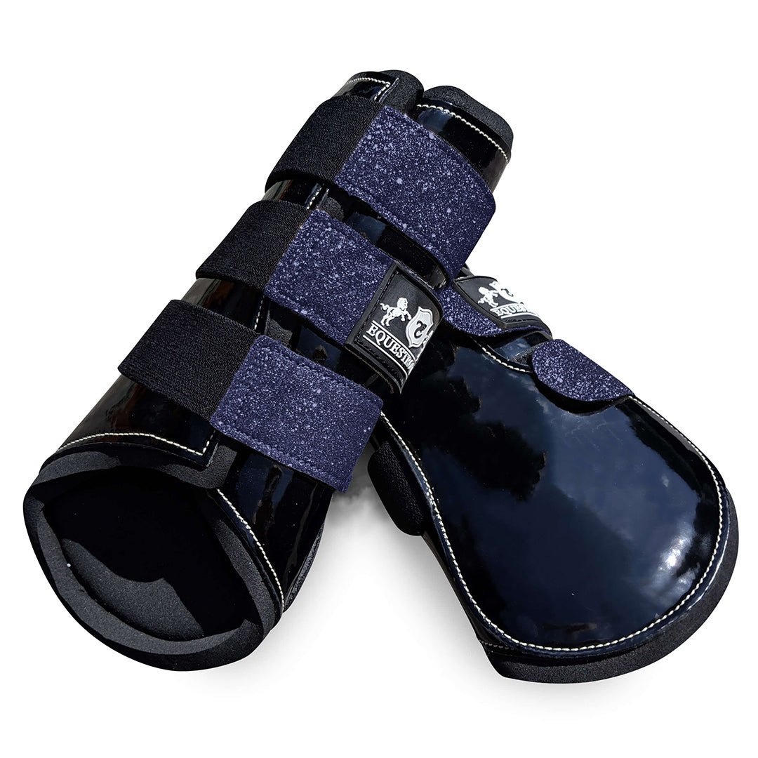 Equestroom Deep Sapphire Signature Brushing Boots - Equestroom - Equiluxe Tack