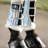 Equestroom Holographic Brushing Boots - Equestroom - Equiluxe Tack