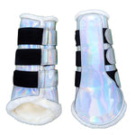 Equestroom Holographic Brushing Boots - Equestroom - Equiluxe Tack