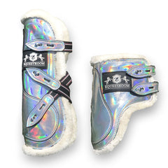 Equestroom Holographic Open Front Boots - Equestroom - Equiluxe Tack