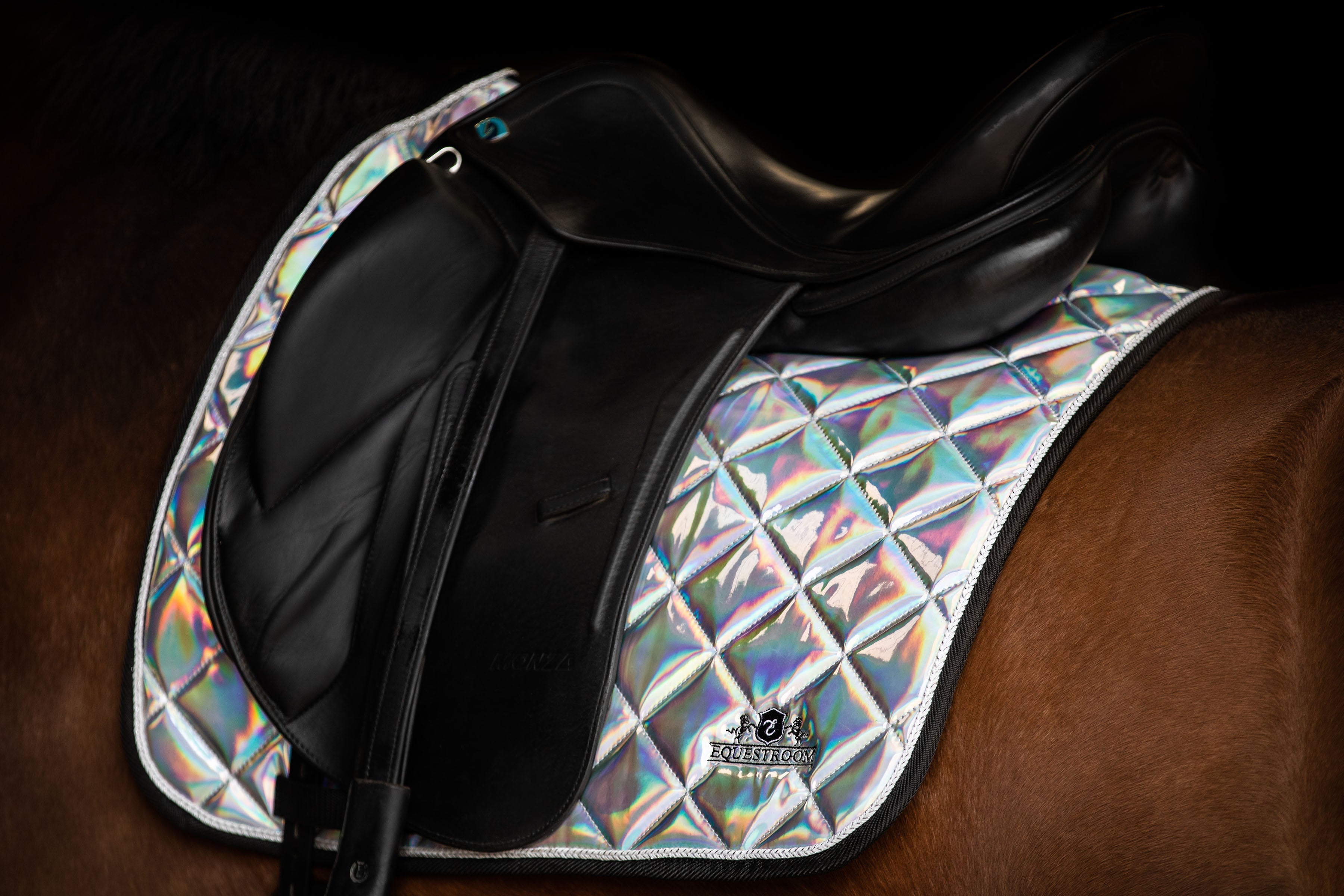 Equestroom Holographic Saddle Pad - Equestroom - Equiluxe Tack