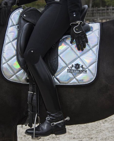 Equestroom Holographic Saddle Pad - Equestroom - Equiluxe Tack