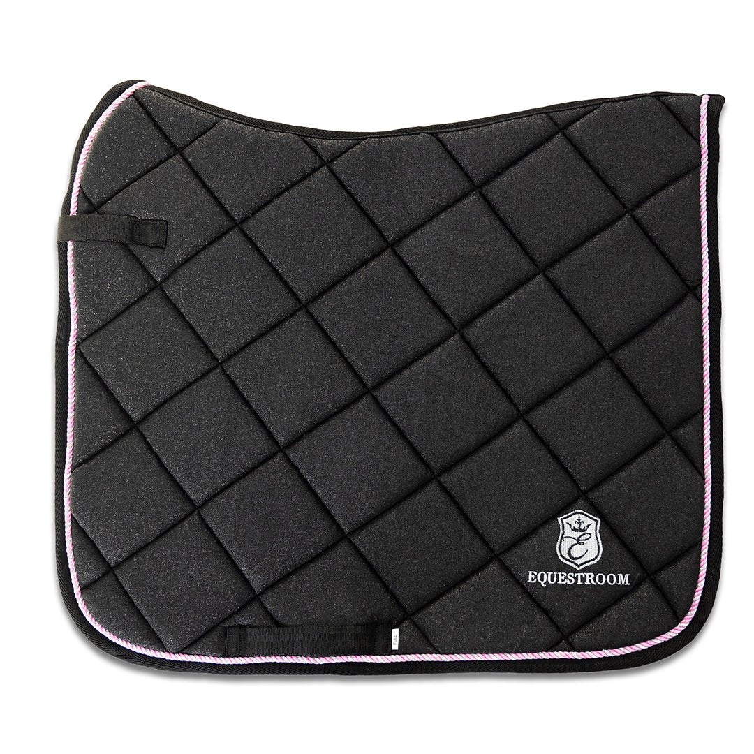 Equestroom Midnight Black Saddle Pad - Equestroom - Equiluxe Tack