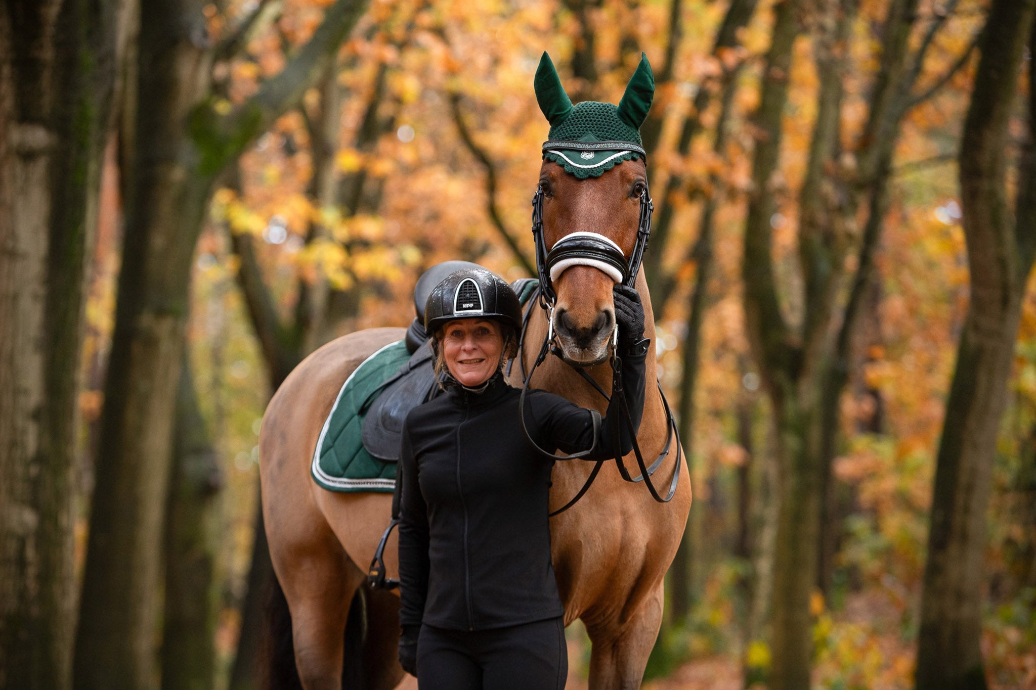 Equestroom Pine Grove Saddle Pad Set - Equestroom - Equiluxe Tack