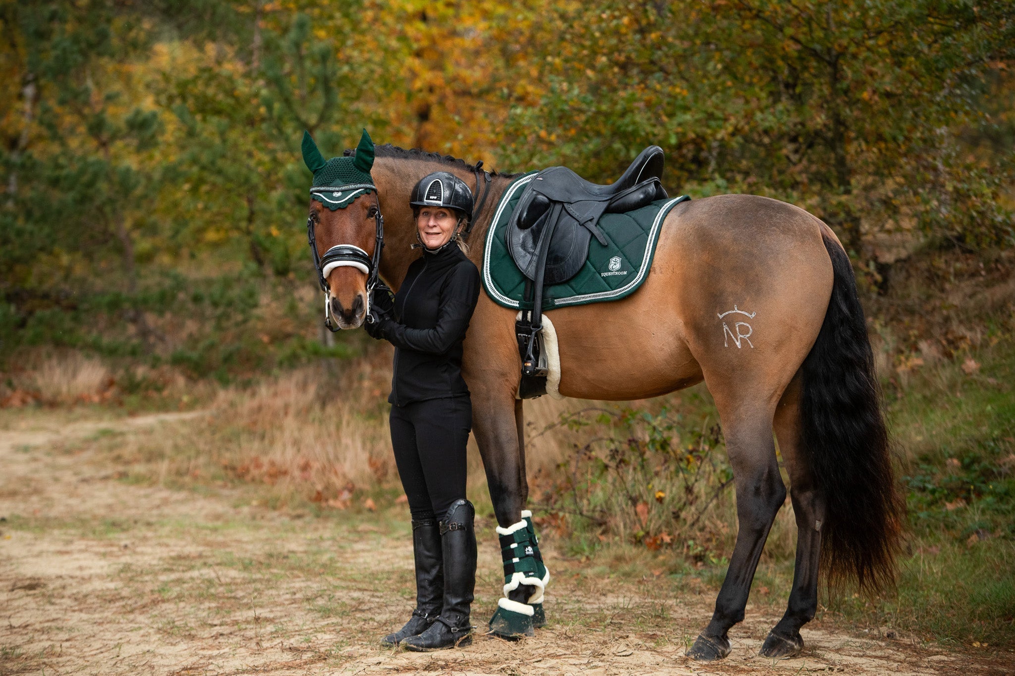 Equestroom Pine Grove Saddle Pad Set - Equestroom - Equiluxe Tack