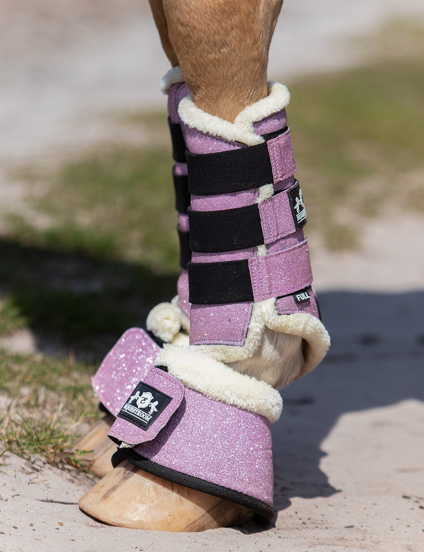 Equestroom Pink Mist Bell Boots - Equestroom - Equiluxe Tack