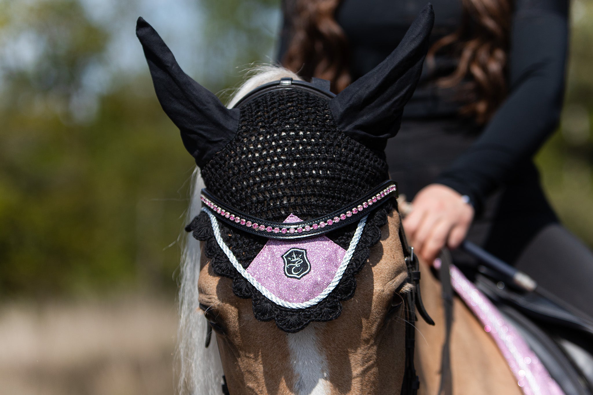 Equestroom Pink Mist Browband - Equestroom - Equiluxe Tack