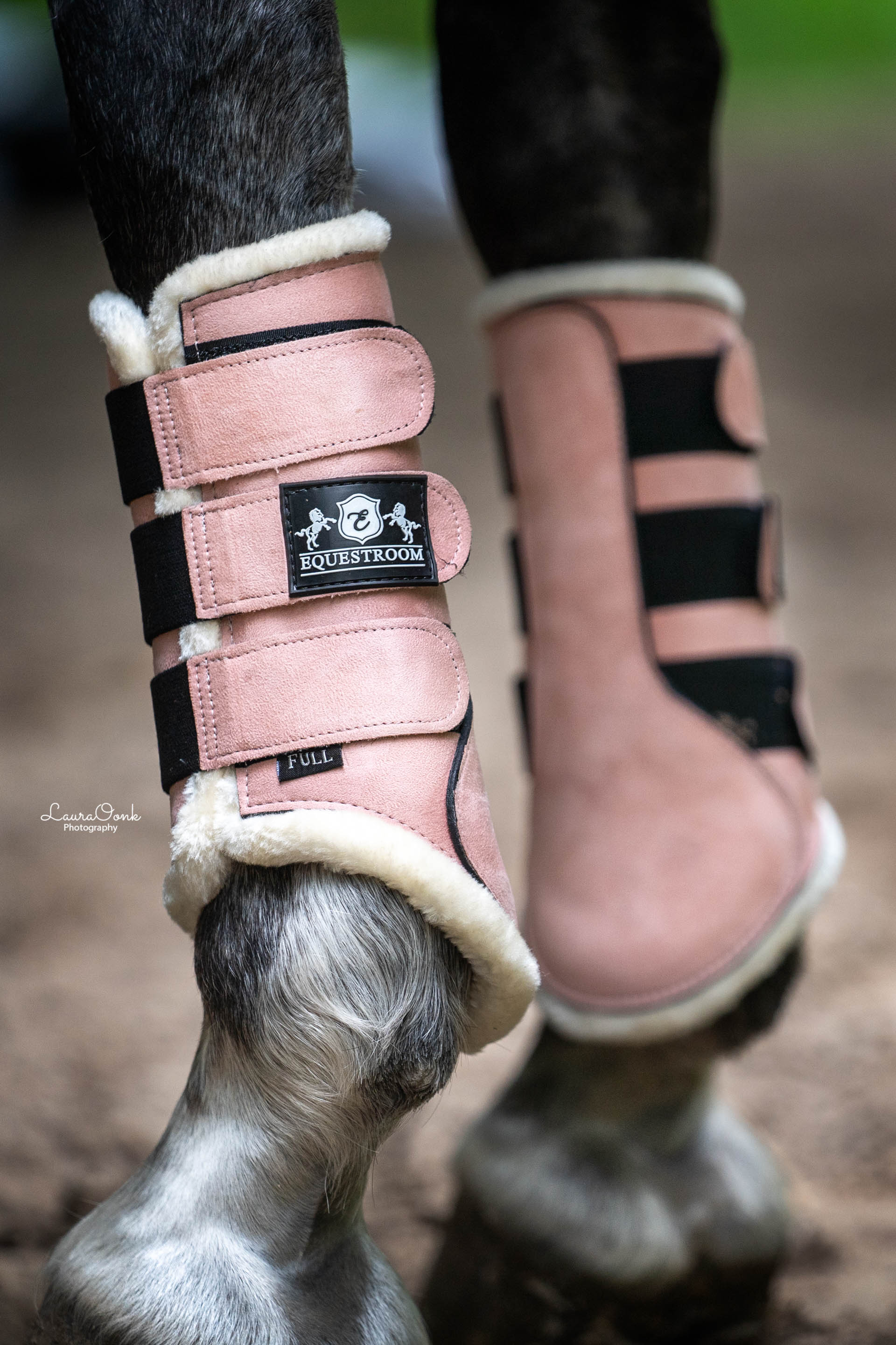 Equestroom Powder Pink Suede Boots - Equestroom - Equiluxe Tack