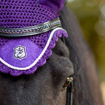 Equestroom Purple Amethyst Fly Hat - Equestroom - Equiluxe Tack