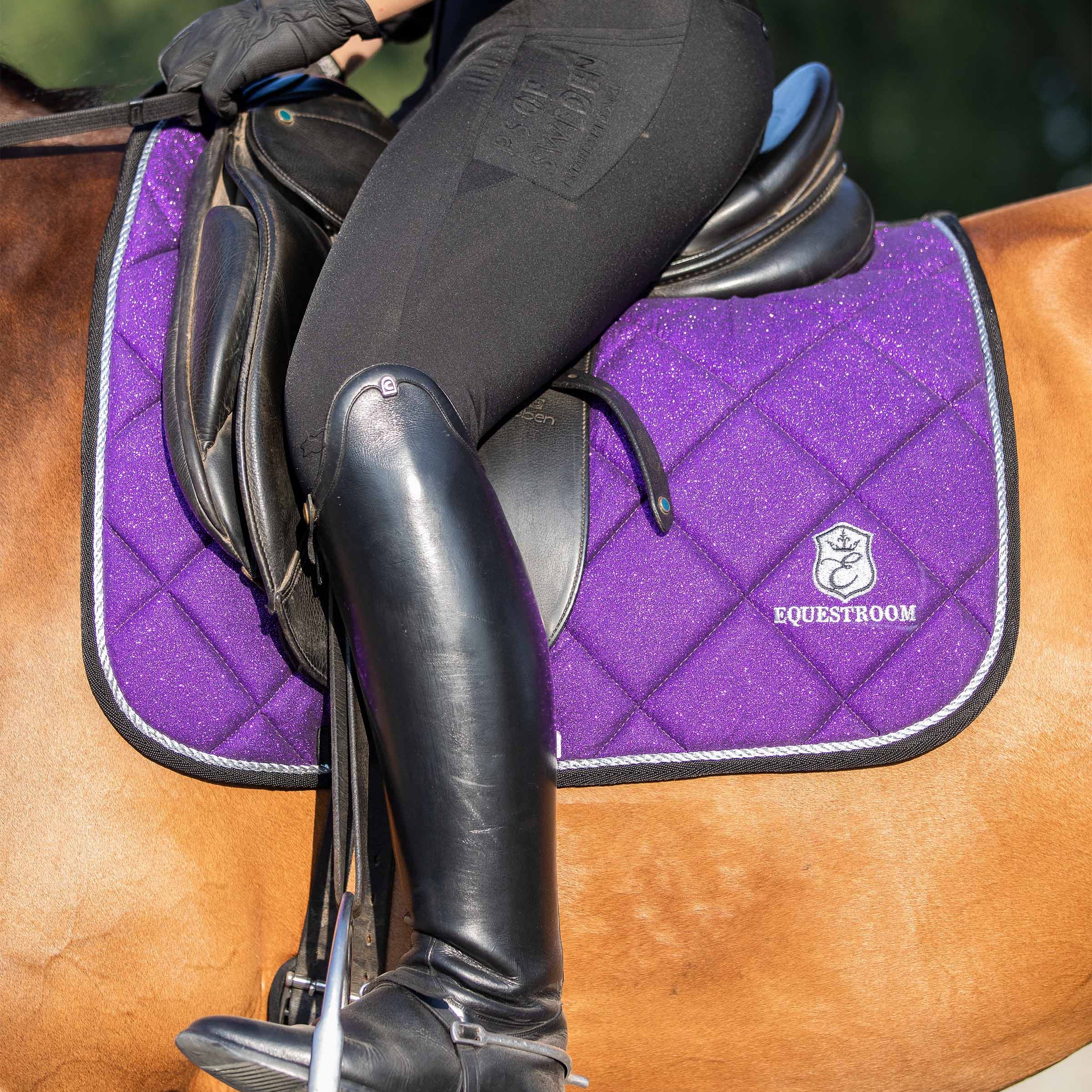 Equestroom Purple Amethyst Saddle Pad - Equestroom - Equiluxe Tack