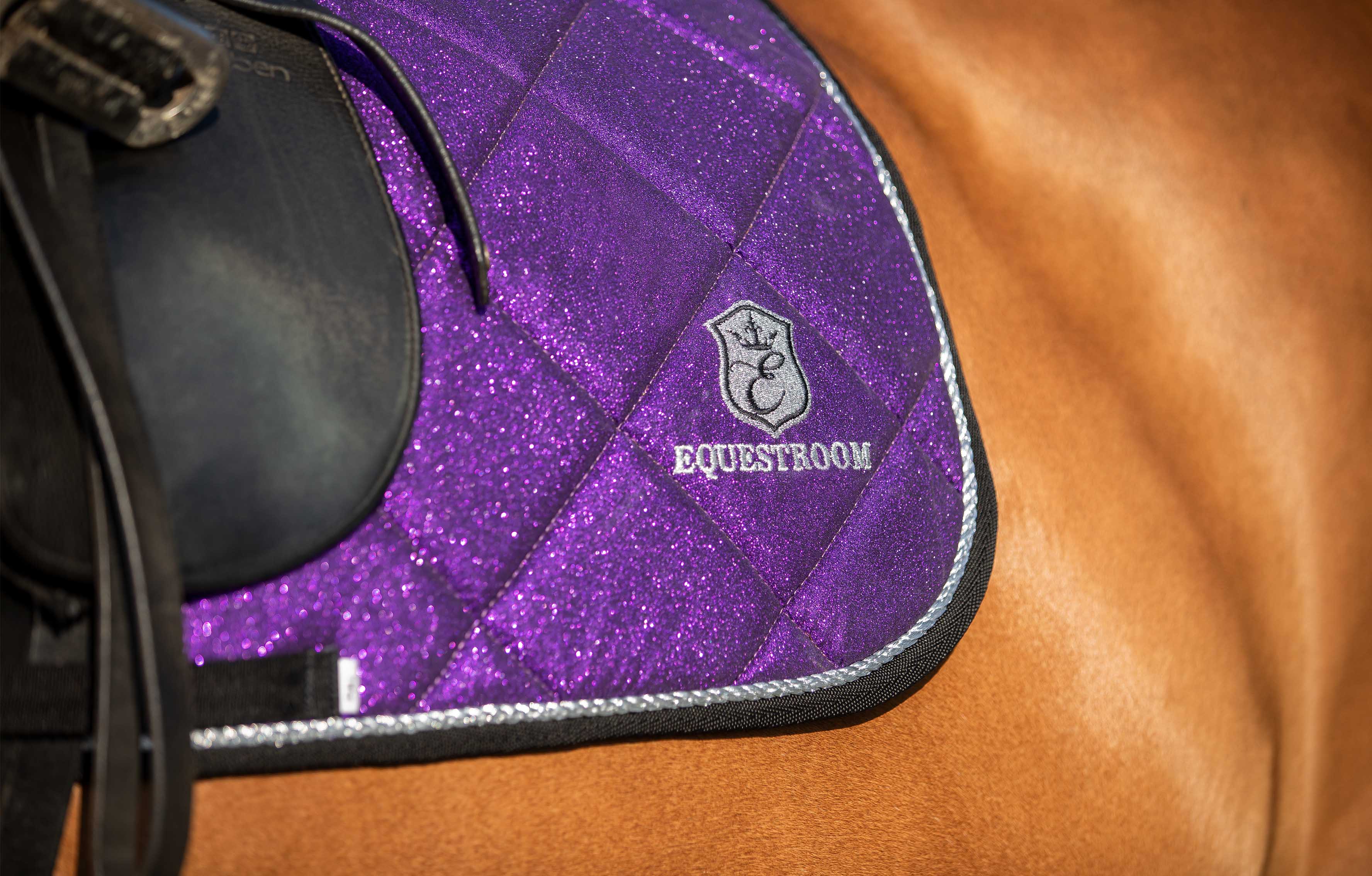 Equestroom Purple Amethyst Saddle Pad - Equestroom - Equiluxe Tack