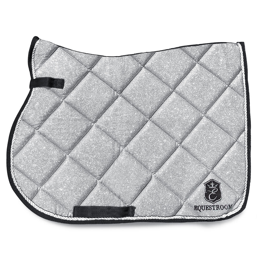 Equestroom Royal Silver Saddle Pad - Equestroom - Equiluxe Tack