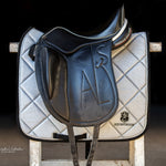 Equestroom Royal Silver Saddle Pad Set - Equestroom - Equiluxe Tack