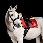 Equestroom Scarlet Red Saddle Pad - Equestroom - Equiluxe Tack