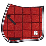 Equestroom Scarlet Red Saddle Pad - Equestroom - Equiluxe Tack