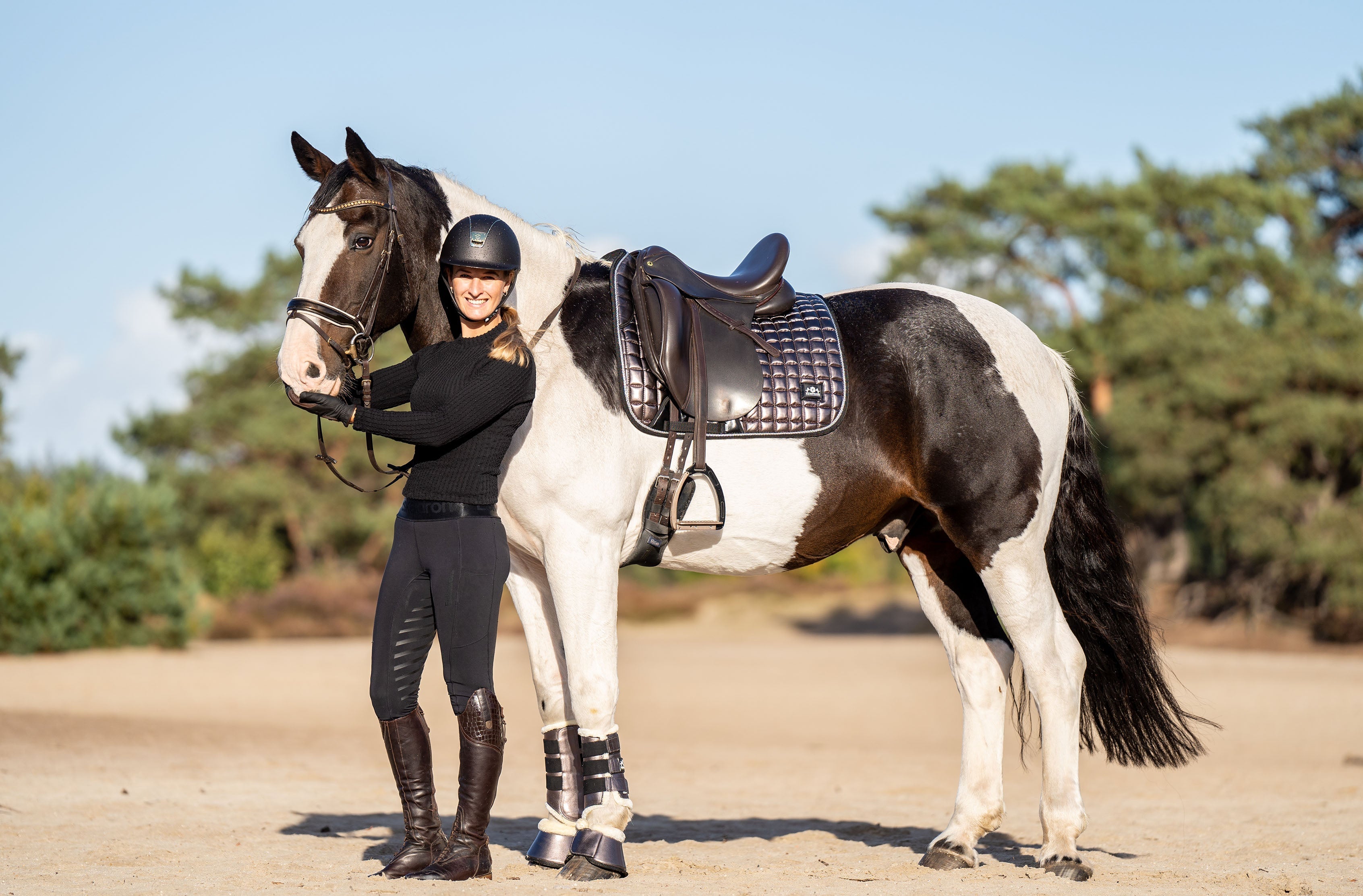 Equestroom Spaceship Grey Saddle Pad - Equestroom - Equiluxe Tack