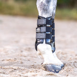 Equestroom Stardust Grey Brushing Boots - Equestroom - Equiluxe Tack