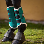 Equestroom Teal Brushing Boots - Equestroom - Equiluxe Tack