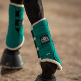 Equestroom Teal Brushing Boots - Equestroom - Equiluxe Tack