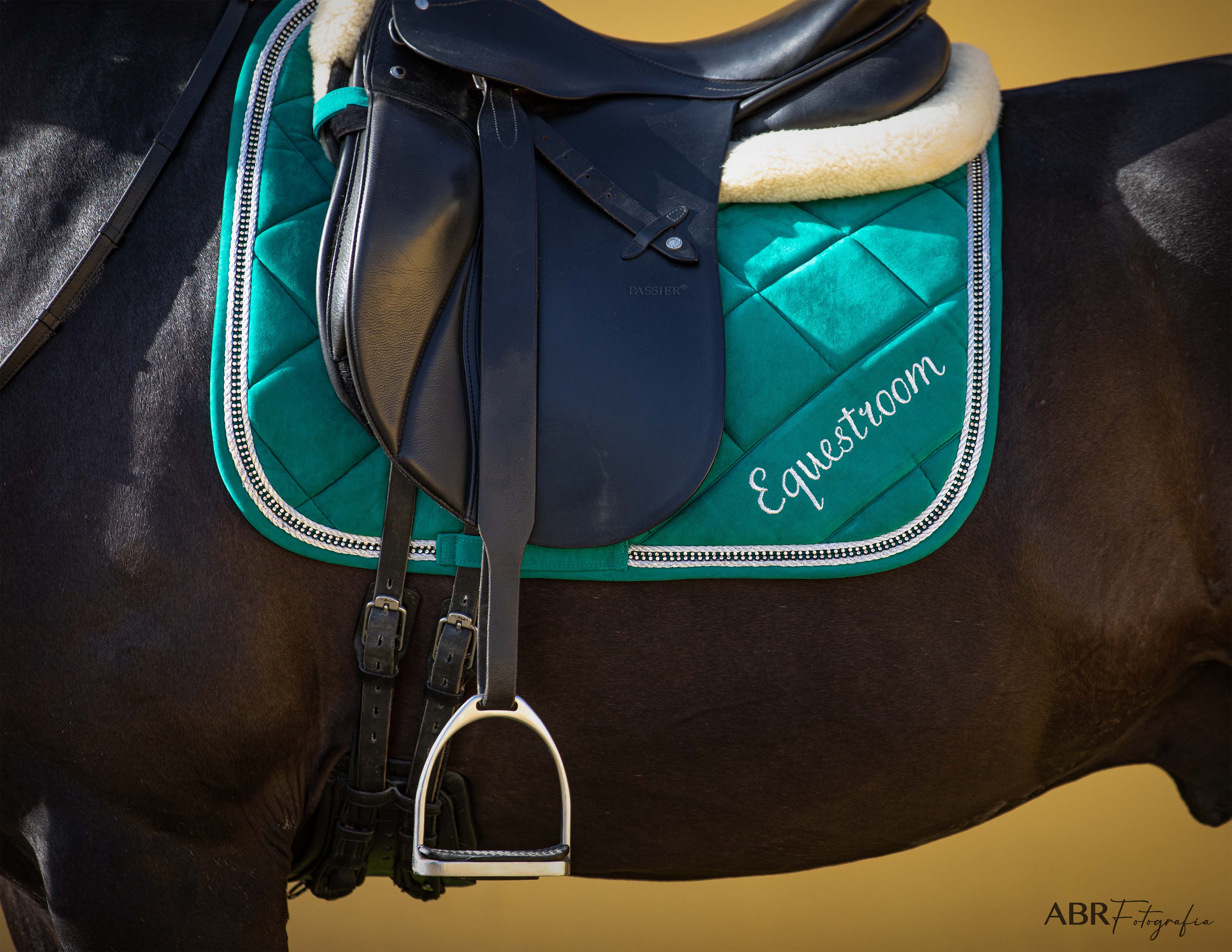 Equestroom Teal Saddle Pad - Equestroom - Equiluxe Tack