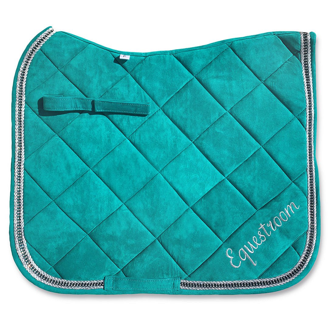 Equestroom Teal Saddle Pad - Equestroom - Equiluxe Tack