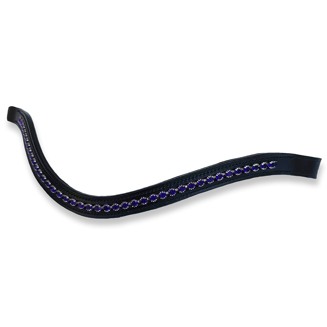 Equestroom Ultraviolet Browband - Equestroom - Equiluxe Tack