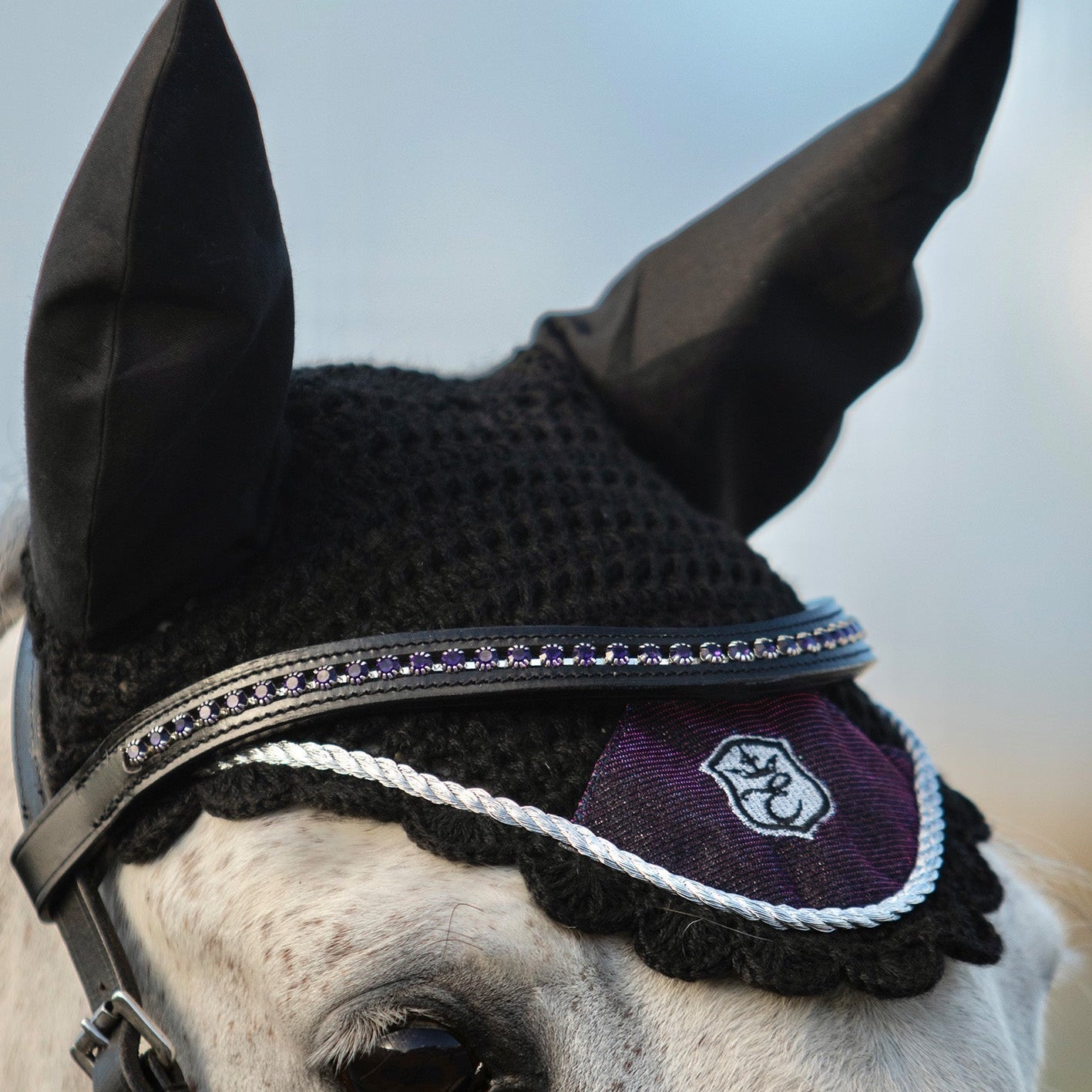 Equestroom Ultraviolet Fly Hat - Equestroom - Equiluxe Tack